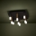 Eglo - LED Aptumšojama griestu lampa 9xLED/3,1W/230V 3000K antracīta/zelta