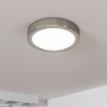 Eglo - LED Aptumšojama griestu lampa LED/11W/230V matēts hroms