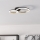 Eglo - LED Aptumšojama griestu lampa LED/12W/230V 4000K melna/zelta