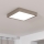 Eglo - LED Aptumšojama griestu lampa LED/17W/230V matēts hroms