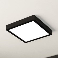 Eglo - LED Aptumšojama griestu lampa LED/17W/230V melna
