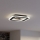 Eglo - LED Aptumšojama griestu lampa LED/20W/230V 2700-6500K melna + tālvadības pults