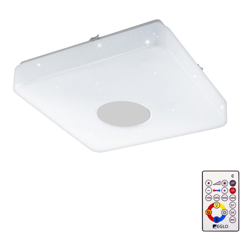 Eglo - LED Aptumšojama griestu lampa LED/20W/230V + tālvadības pults