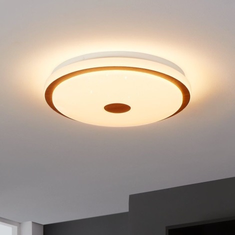 Eglo - LED Aptumšojama griestu lampa LED/24W/230V + tālvadības pults