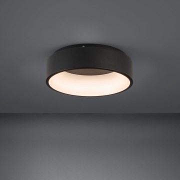 Eglo - LED Aptumšojama griestu lampa LED/25,5W/230V 3000K melna