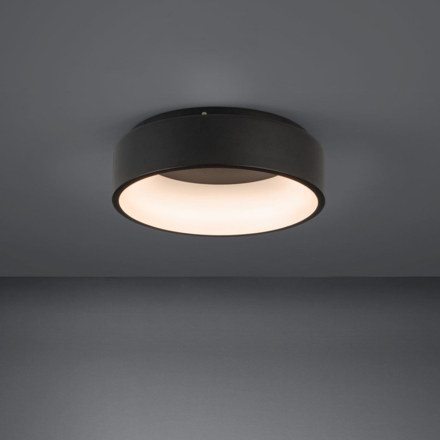 Eglo - LED Aptumšojama griestu lampa LED/25,5W/230V 3000K melna