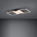 Eglo - LED Aptumšojama griestu lampa LED/26,2W/230V 2700-6500K melna + tālvadības pults