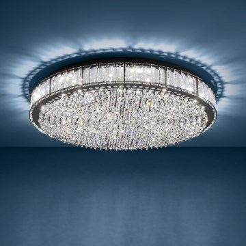 Eglo - LED Aptumšojama griestu lampa LED/52,4W/230V 4000K melna