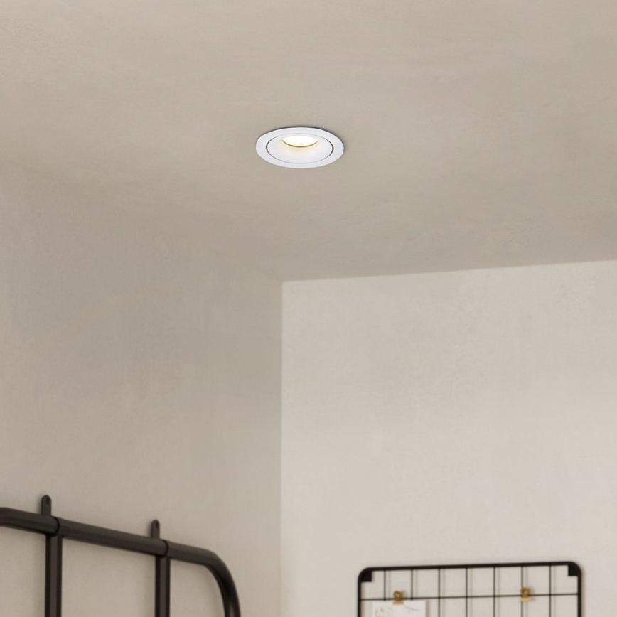 Eglo - LED Aptumšojama iegremdējama lampa/4,9W/230V balta
