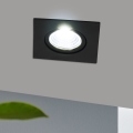 Eglo - LED Aptumšojama iegremdējama lampa/6W/230V melna