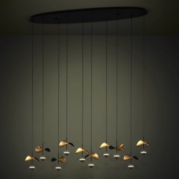 Eglo - LED Aptumšojama lustra ar auklu 10xLED/2,3W/230V 3000K