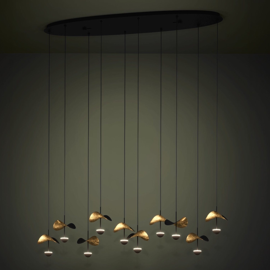 Eglo - LED Aptumšojama lustra ar auklu 10xLED/2,3W/230V 3000K