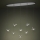 Eglo - LED Aptumšojama lustra ar auklu 8xLED/4,2W/230V 3000K spīdīgi hromēts
