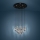 Eglo - LED Aptumšojama lustra ar auklu LED/27W/230V 3000K melna