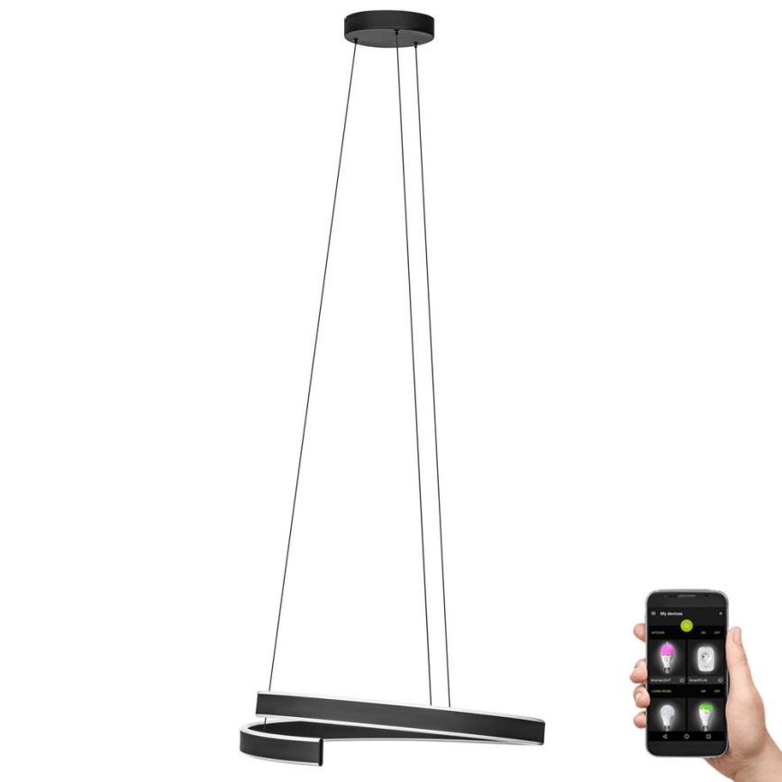 Eglo - LED Aptumšojama lustra ar auklu LED/42,5W/230V 3000-6500K