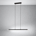 Eglo - LED Aptumšojama lustra ar auklu LED/57,5W/230V 3000K melna + tālvadības pults