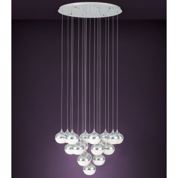 Eglo - LED Aptumšojama lustra uz auklas 18xLED/3,1W/230V