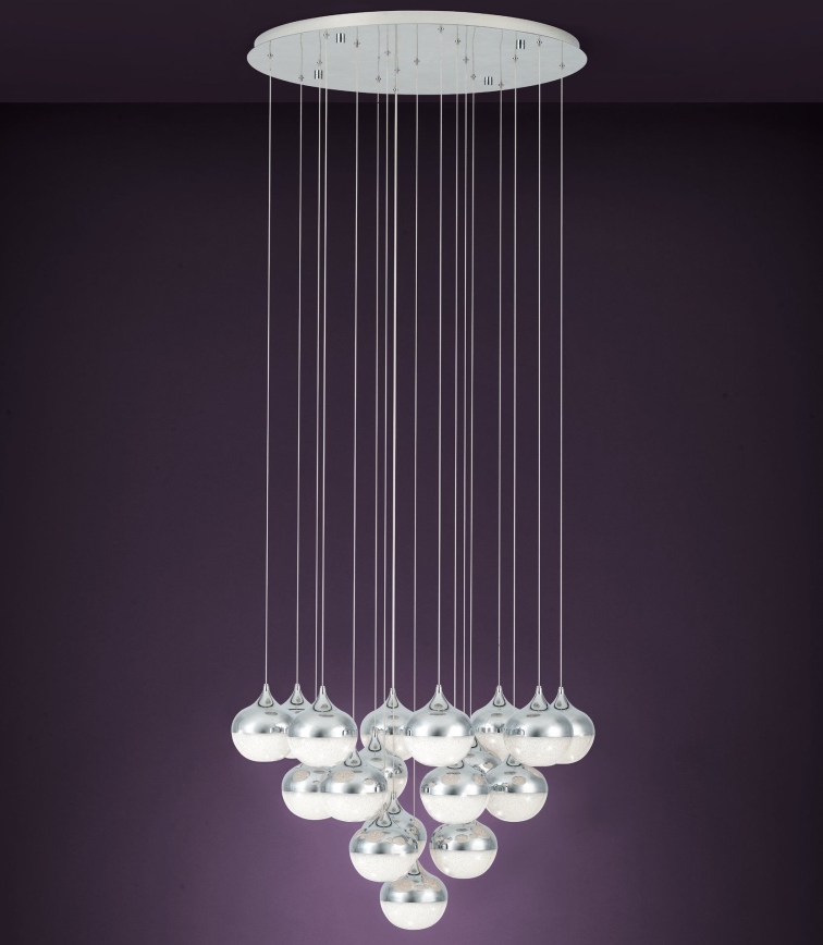 Eglo - LED Aptumšojama lustra uz auklas 18xLED/3,1W/230V