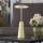 Eglo - LED Aptumšojama skārienvadāma āra lampa LED/2,8W/5V 2400K/3000K/4000K 5200 mAh IP54 zelta