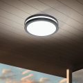 Eglo - LED Aptumšojama vannas istabas griestu lampa LOCANA-C LED/14W/230V Bluetooth IP44 antracīta