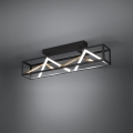Eglo - LED Aptumšojama virsapmetuma lustra LED/45W/230V 2700-6500K melna/zelta + tālvadības pults