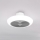 Eglo - LED Aptumšojams griestu ventilators LED/25,5W/230V balts/pelēks + tālvadības pults