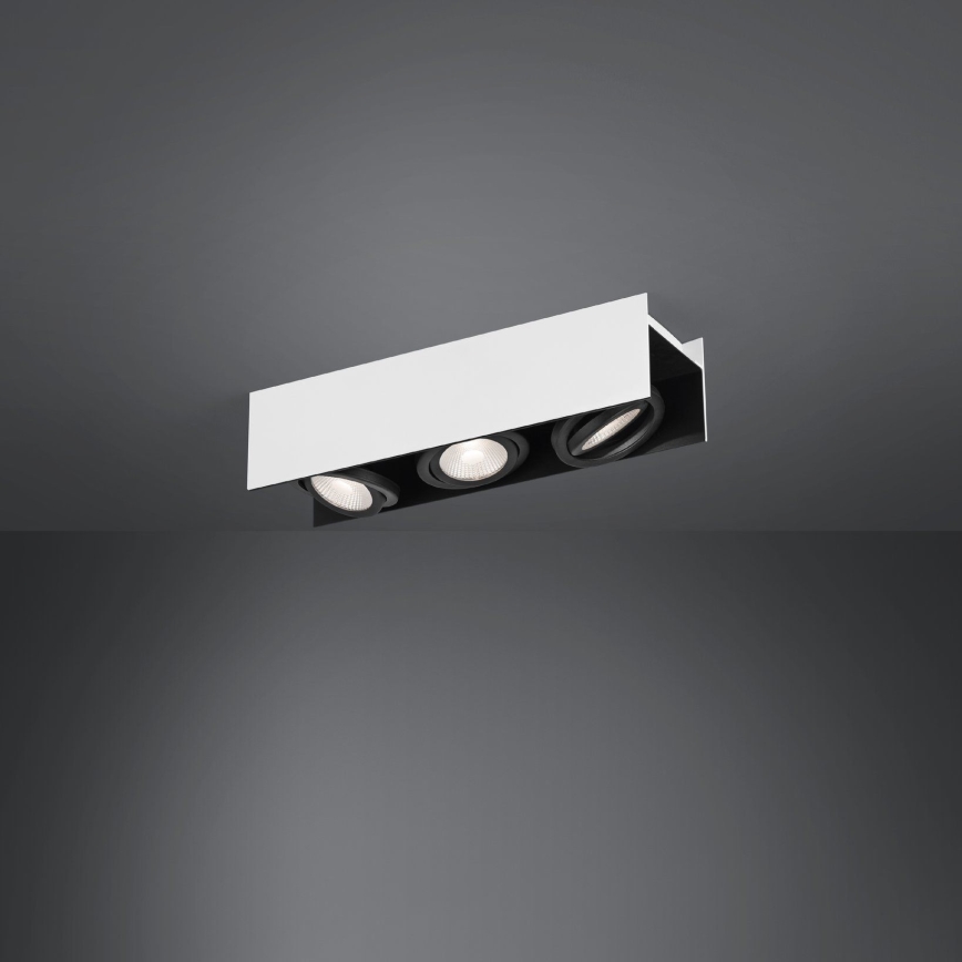 Eglo - LED Aptumšojams starmetis 3xLED/5,4W/230V