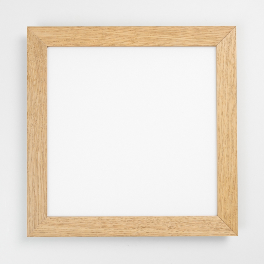 Eglo - LED Aptumšojams virsapmetuma panelis POZZALLO WOOD LED/21W/230V 2700-6500K 49,5x49,5 cm brūna + tālvadības pults