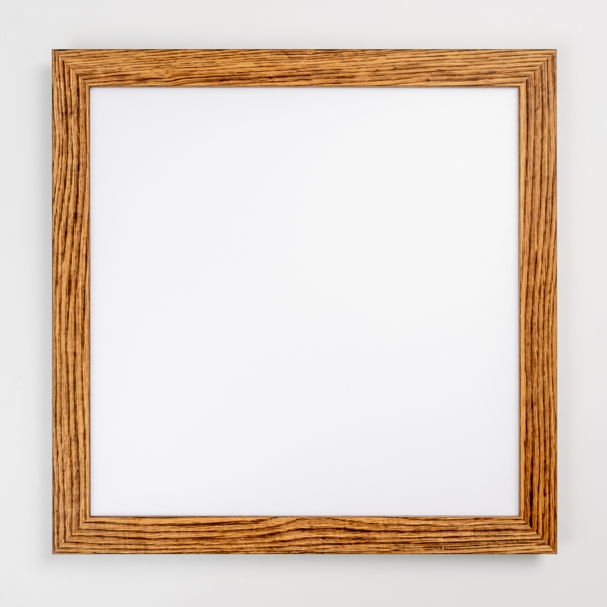 Eglo - LED Aptumšojams virsapmetuma panelis SALOBRENA-CL WOOD LED/31W/230V 2700-6500K 64x64 cm brūna