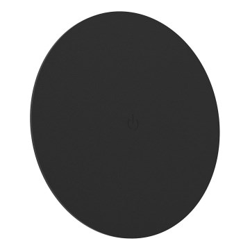 Eglo - LED ar regulējamu spilgtumu, uzlādējams sienas gaismeklis LED/2W/5V 1800 mAh melns + tālvadības pults