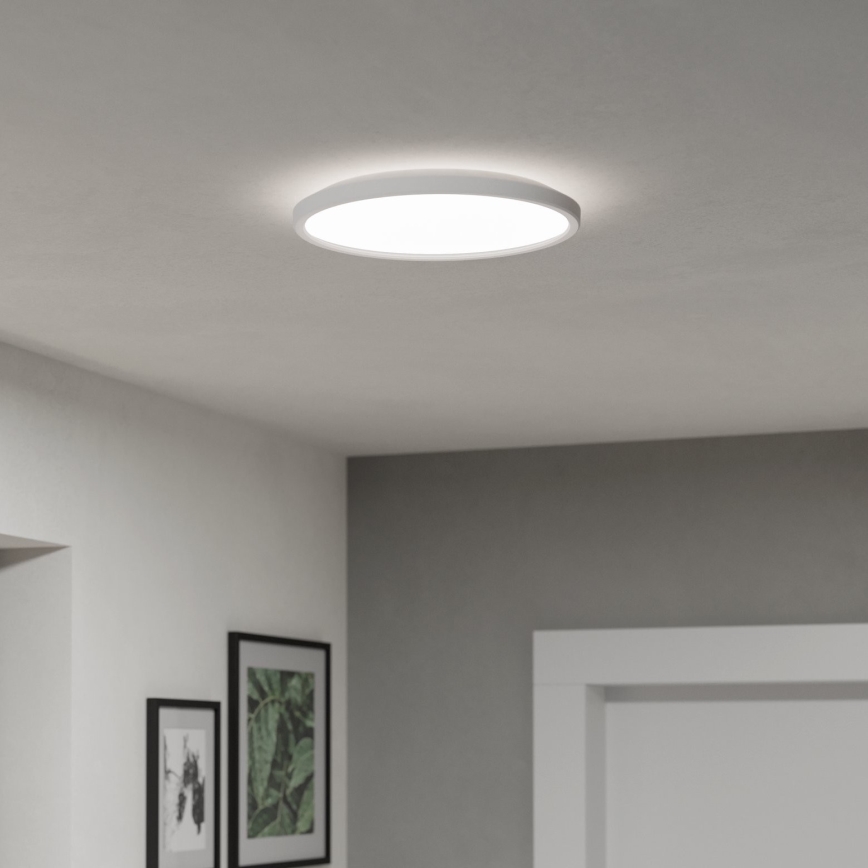Eglo - LED Āra griestu lampa LED/13,9W/230V 2700/4000/6500K d. 30 cm IP44 balta