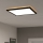 Eglo - LED Āra griestu lampa LED/17,6W/230V 2700/4000/6500K 39x39 cm IP44 melna