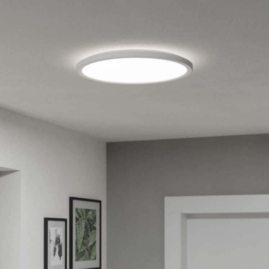 Eglo - LED Āra griestu lampa LED/18,5W/230V 2700/4000/6500K d. 38,9 cm IP44 balta