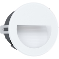 Eglo - LED Āra iebūvējamais gaismeklis LED/2,5W/230V IP65 balts