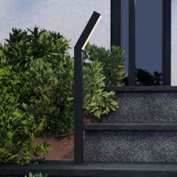 Eglo - LED āra lampa 2xLED/4,5W/230V IP44 melna