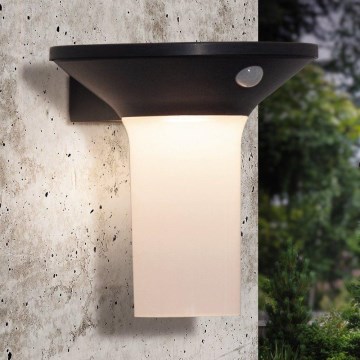 Eglo - LED Āra saules enerģijas lampa ar sensoru 6xLED/0,03W/3,7V IP44