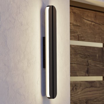 Eglo - LED āra sienas gaismeklis LED/10,5W/230V IP44 2700/4000/6500K melns