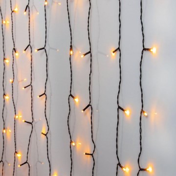 Eglo - LED Āra Ziemassvētku aizkars 120xLED 1,8m IP44 silta balta