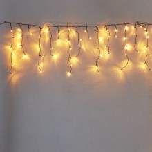 Eglo - LED Āra Ziemassvētku virtene 240xLED 5,9m silti balta IP44