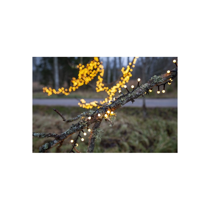 Eglo - LED Āra Ziemassvētku virtene 700xLED/1 funkcija 19m IP44 silti balta