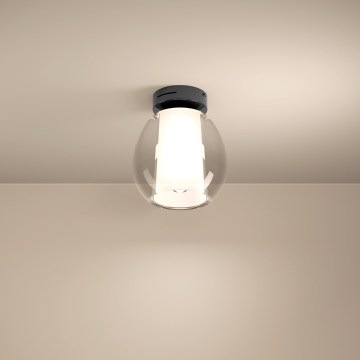 Eglo - LED dimējams griestu gaismeklis LED/5,5W/230V + LED/1,6W 2200-6500K Ø 25 cm spīdīgs hroms ar tālvadības pulti