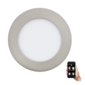 Eglo - LED dimējams vannasistabas iebūvējams griestu gaismeklis LED/5,4W/230V IP44 ZigBee Ø 12 cm