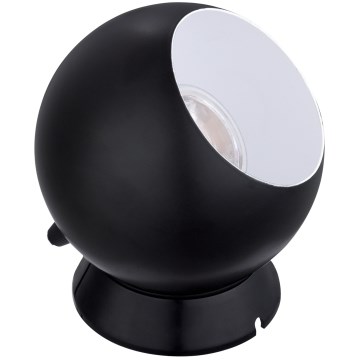 Eglo - LED galda lampa 1xGU10/2,8W/230V melna