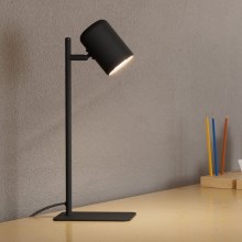 Eglo - LED Galda lampa 1xGU10/4,5W/230V melna