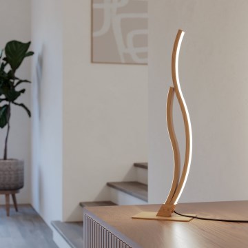 Eglo - LED Galda lampa LED/12W/230V 4000K bēša