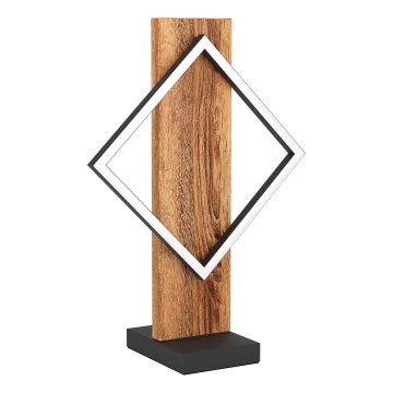 Eglo - LED galda lampa LED/13W/230V melna/brūna