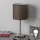 Eglo - LED Galda lampa TUNJA 1xE27/60W/230V 26,5 cm matēts hroms/brūna