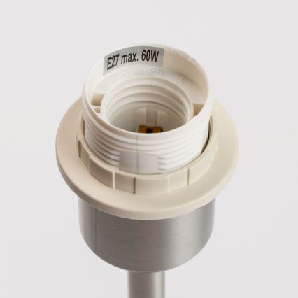 Eglo - LED galda lampa TUNJA 1xE27/60W/230V krēmkrāsaina