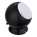 Eglo - LED galda/sienas lampa 1xGU10/2,8W/230V melna