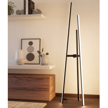 Eglo - LED grīdas lampa LED/30W/230V melna